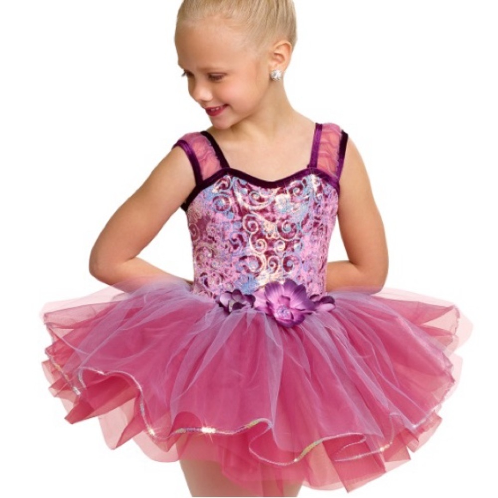 Shades of purple and pale blue velvet tutu
Size: CSM